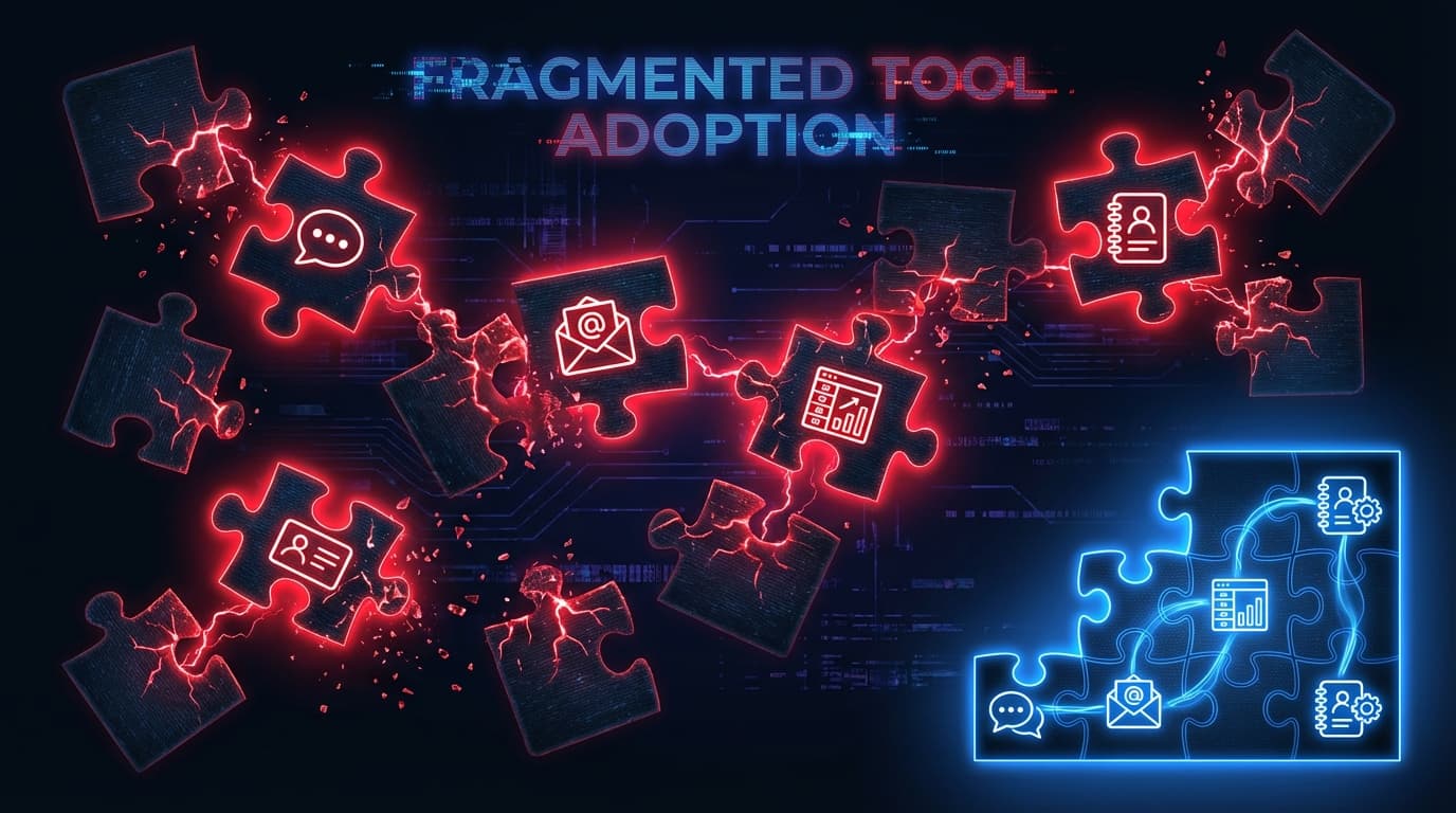 Fragmented tools and misaligned systems